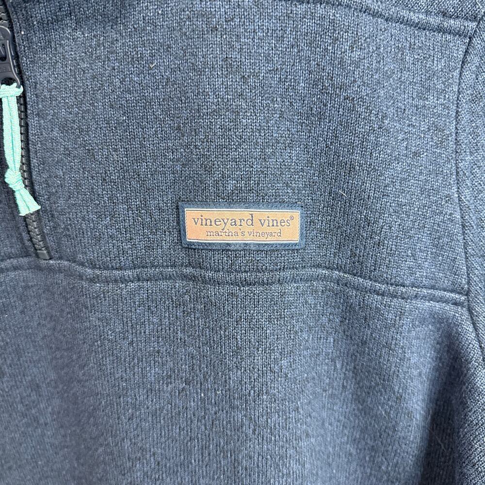 Vineyard Vines Sweater Fleece Shep Shirt Deep Bay Men’s XL - Picture 7 of 7